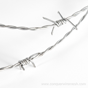100M POPULAR SIZE HOT DIPPED GALVANIZED BARBED Wire